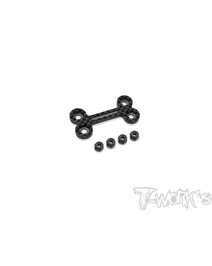 Fixation support d'aileron carbone RC8B4 - T-WORKS - TO-328-A