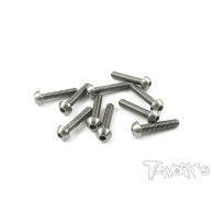 3mm x 14mm Titanium Hex. BHC Screw - T-WORKS - TSS-314B