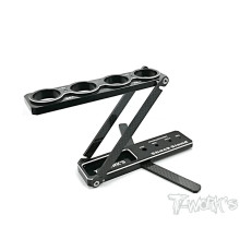 Stand Amortisseurs 1/10 et 1/8 Articulé en Ergal - T-WORKS - TT-046