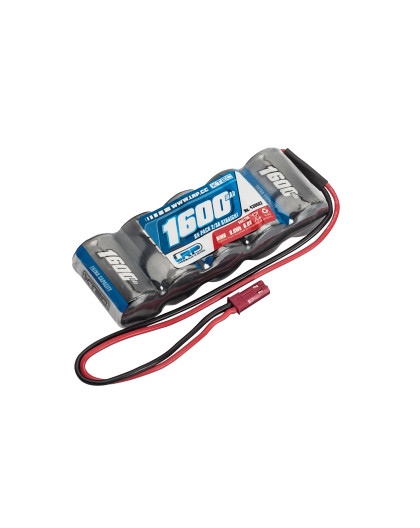 LRP XTEC RX-pack Straight 2/3A NiMH BEC 6.0V - 1600mAh - LRP - 430602