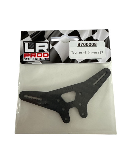 B7 Support d'amortisseurs avant -4mm - LR PROD - B700008