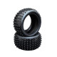PAIR OF 1/10 TYRES V1 ASTRO 4WD/2WD REAR SOFT - HOT RACE