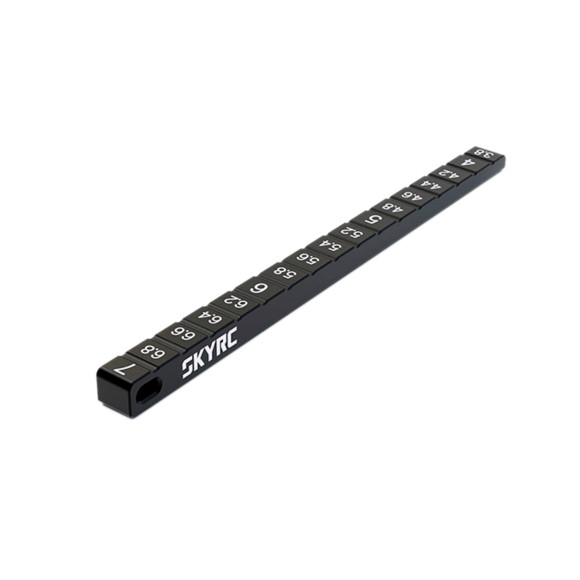 CHASSIS RIDE HIGHT GAUGE 3.8 -7.0 MM (BLACK) - SKYRC - SK600069-19