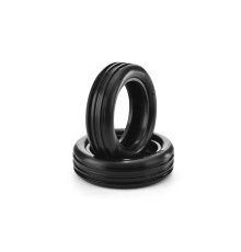 1/10 OFF-ROAD TIRE 2WD FRONT DIRT - 302 - SOFT (2) - HUDY - 812302D-S