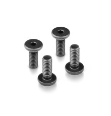 HEX SCREW FLAT HEAD CAP FHS M4x10 (4) - XRAY - 912410