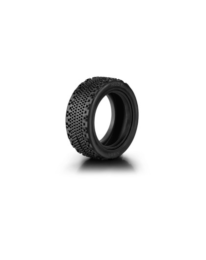 Pneus TT 1/10 avant 4WD Astro - 101A - Soft (2) - HUDY - 814201-S