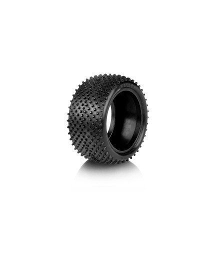 Pneus TT 1/10 arrière 2WD/4WD Astro 201 -Soft (2) - HUDY - 816201-S