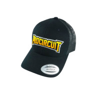 PROCIRCUIT ORIGINAL SNAPBACK RETRO TRUCKER CAP BLACK - PC0013 - PROCI