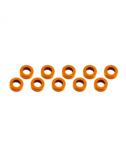 ALUMINUM SHIM (3x6x2mm) ORANGE (10pcs) - UR1506-G - ULTIMATE