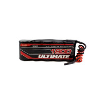 ULTIMATE 6.0v. 1800mAh NiMh FLAT RECEIVER BATTERY PACK JR - UR4455 - 