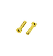 4.0mm BULLET CONNECTOR MALE (2pcs) - UR46108 - ULTIMATE