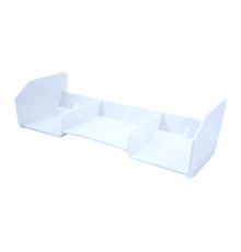 ULTIMATE 1/8 BUGGY PLASTIC REAR WING WHITE - UR6501-W