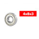 Roulements métal HS 4x8x3 (10pcs) - ULTIMATE - UR7816