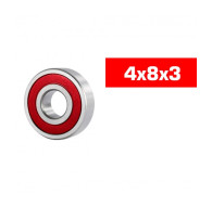"4x8x3mm ""HS"" RUBBER SEALED BEARING SET (10pcs) - UR7817 - ULTIMATE