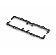 GTXE CARBON BATTERY BACKSTOP - REAR & FRONT - XRAY - 356170
