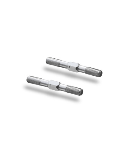 Pas inversé titane M5 - 45mm (2) - HUDY - 992545