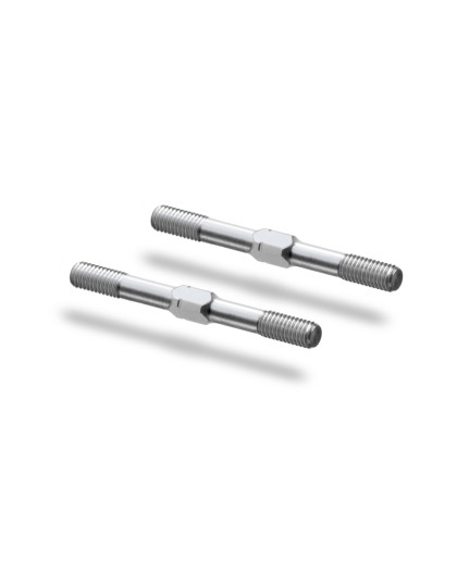 Pas inversé titane M5 - 55mm (2) - HUDY - 992555