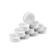 Jantes TT 1/10 avant 2WD - Blanc (10) - HUDY - 803211