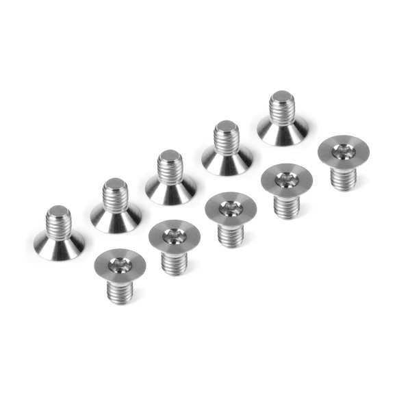 Vis titane SFH M3x5 (10) - HUDY - 903305-T