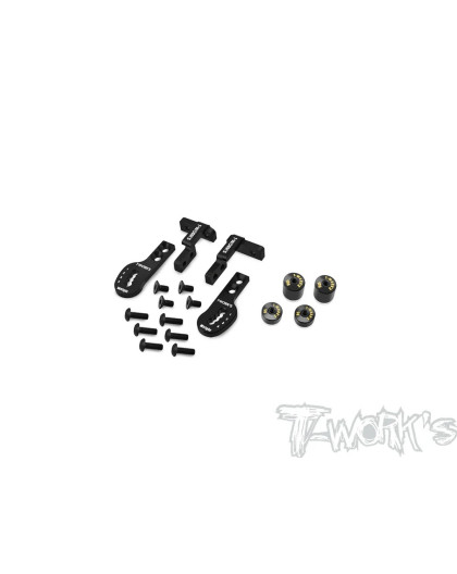 Kit de lest pour fusées avant Xray XB8 - T-WORKS - TO-358-X