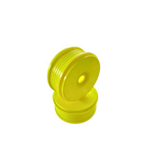 Wheels 1/8 Buggy Ultra yellow (2) - 6MIK - PJ804