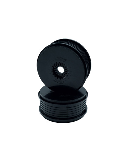 Jantes TT 1/8 Mega noir hard (2) - 6MIK - PJ813