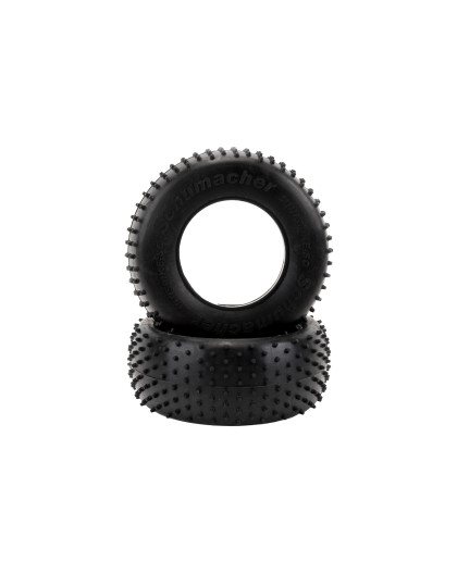 SHORT COURSE MINI SPIKE TYRE YELLOW - SCHUMACHER - U6766