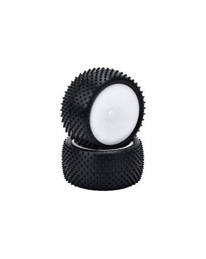 Pneus Mini Dart AR Silver Montés/Collés (2) - SCHUMACHER - U6873