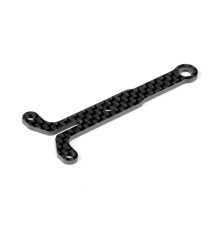 X4F'27 Platine supérieure carbone avant 2.0mm - XRAY - 301093