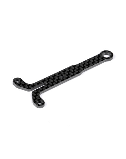 X4F'27 CARBON UPPER DECK - SPLIT FRONT - 2.0MM - XRAY - 301093