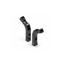 X4F Fixations amortisseurs avant fixe +1mm (2) - XRAY - 301977