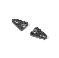 Carbon Plate For 2 Pins For Side Link (2) - XRAY - 371187