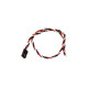 Prise Futaba femelle câble tressé (30cm) - ULTIMATE - UR46134