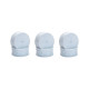 BUGGY REAR 1/10 2WD/4WD WHEEL WHITE - 5 PAIRS - CENTRO - C0262W