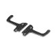 X4F REAR CARBON UPPER CLAMP (2) - XRAY - 301558