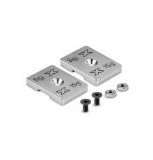 Lest acier 21x28x4mm - 15g (2) - XRAY - 336158