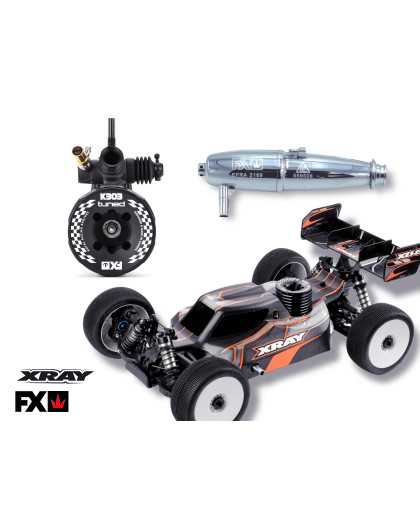 Kit Xray XB8'26 + Moteur FX K303 + Ligne Efra 2169 - XRAY - 350021-C1