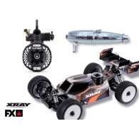 Kit Xray XB8'26 + Engine FX K303 + Pipe Efra 2169 - XRAY - 350021-C1