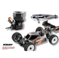 Kit Xray XB8'26 + Engine UR MXR v2 + Pipe Efra 2141 - XRAY -350021-C2