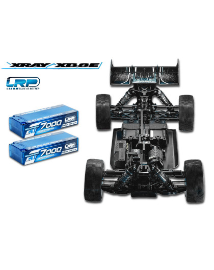 Kit Xray XB8E'26 + Accus LRP Lipo 7000mah HV Mid - XRAY - 350163-C1