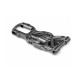 C-HUB COMPOSITE FRONT LOWER SUSP ARM - GRAPHITE - XRAY - 352122-G