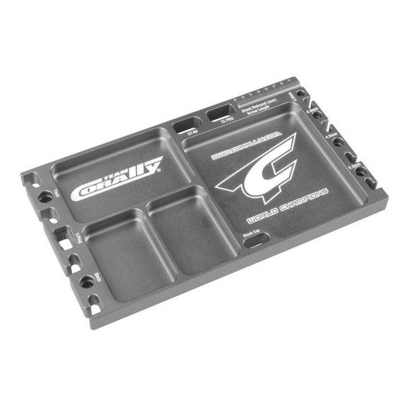 TEAM CORALLY - MULTI-PURPOSE U LTRA TRAY - CNC MACHINED ALUMI - C-163