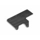 GTXE CARBON ELECTRONICS PLATE - FLAT CHASSIS - XRAY - 356158