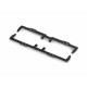 GTXE CARBON BATTERY BACKSTOP - REAR & FRONT - XRAY - 356170