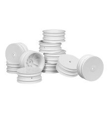 4WD FRONT WHEEL AERODISK WITH 14MM HEX - WHITE - V2 (10) - 369900 - X