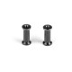 ALU BRACE MOUNT - BLACK (2) - XRAY - 373071-K