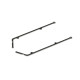 X10 CARBON SIDE BRACE FOR 1-PIECE CHASSIS (2) - XRAY - 376323