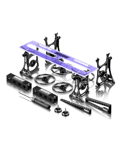 HUDY SET-UP TOOLSET 1/8 ON-ROAD CARS - HUDY - 108051