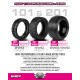 Pneus TT 1/10 avant 4WD Astro - 101A - Soft (2) - HUDY - 814201-S