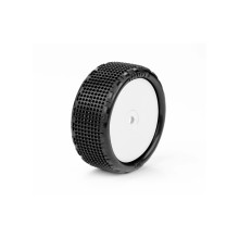 Pneus TT 1/10 AV 4WD collés - 102 - Medium (2) - HUDY - 854102-M